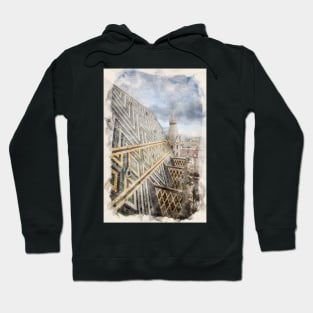 St. Stephen's Cathedral in Vienna, Austria Hoodie